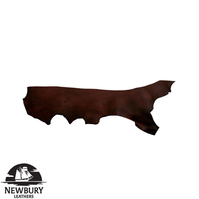 Newbury Leathers, Latigo, Belly, Medium Brown