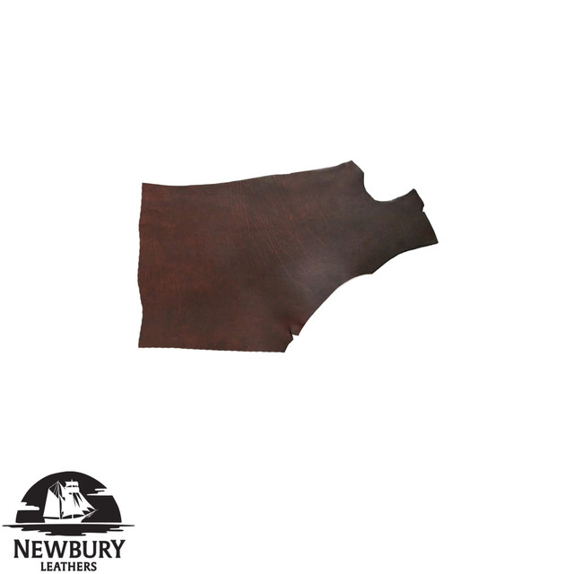 Newbury Leathers, Latigo, Shoulder, Dark Brown