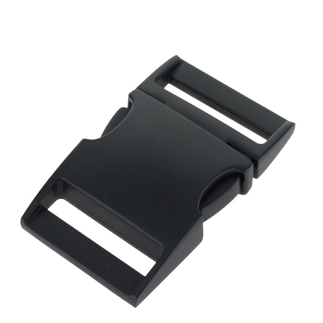 B9685 PVD Black Matte, Side Release Buckle, Zinc