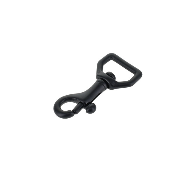 45 1/2" PVD Black Matte, Swivel Bolt Snap, Solid Brass-LL