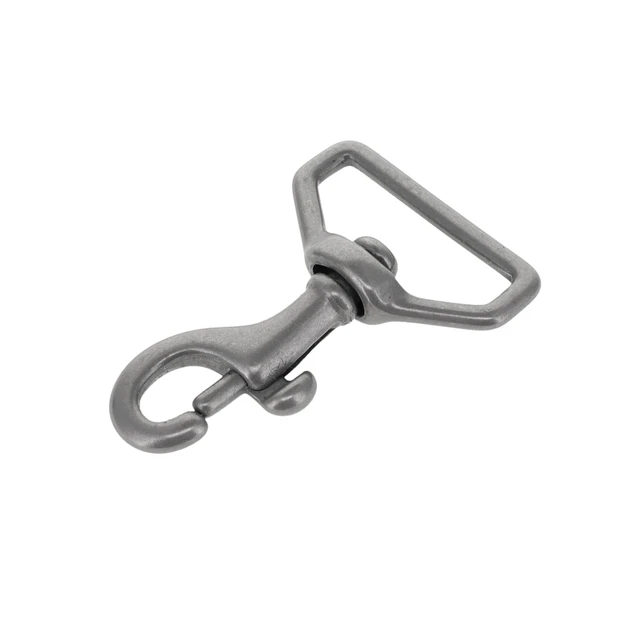 59 1" Nickel Matte, Swivel Bolt Snap, Solid Brass-LL
