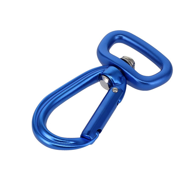 C5830 Blue, Non Lock Swivel Carabiner, Aluminum