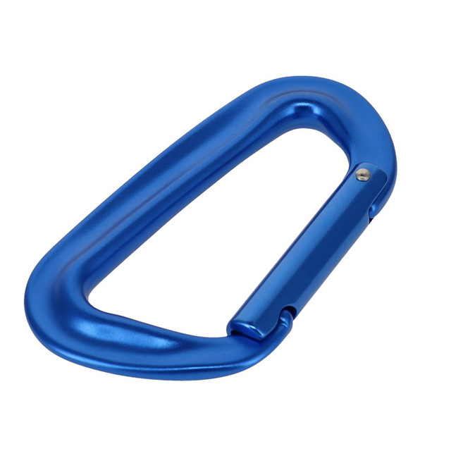 C5980 Blue, Non Lock Carabiner, Aluminum