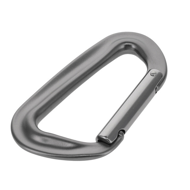 C5980 Gun Metal, Non Lock Carabiner, Aluminum