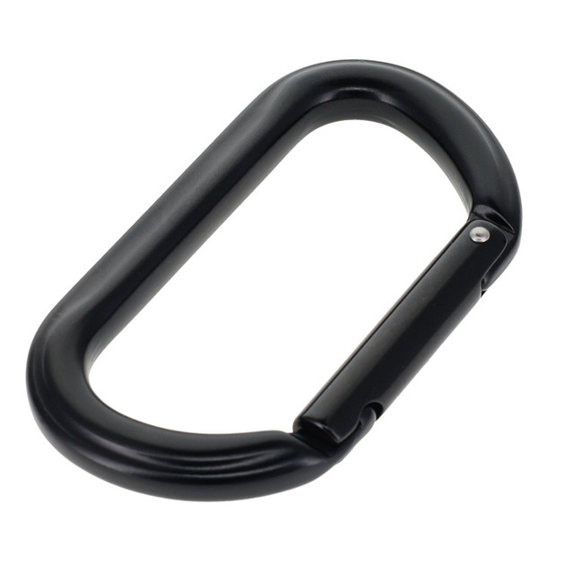 C5990 Black, Non Lock Carabiner, Aluminum