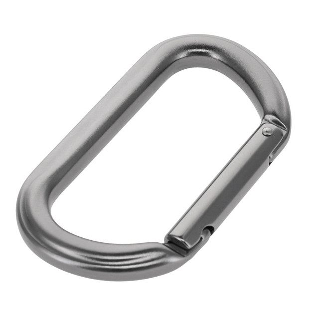 C5990 Gun Metal, Non Lock Carabiner, Aluminum
