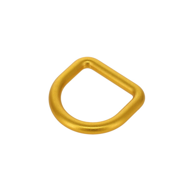 C5880 Gold Semi-Matte, D-Ring, Aluminum