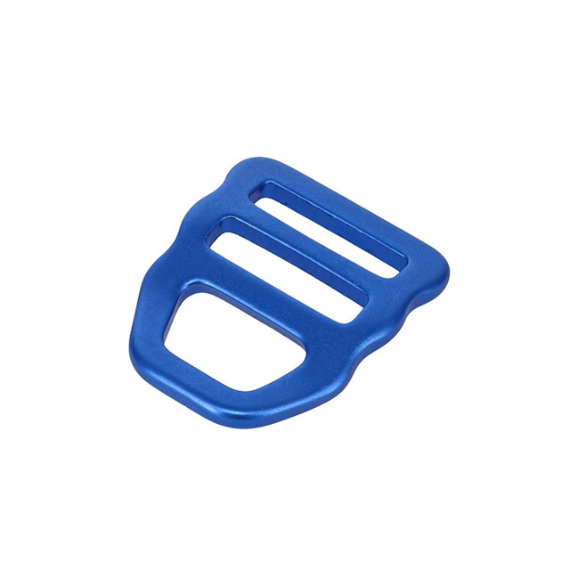 C5940 Blue, Ladderlock Buckle, Aluminum