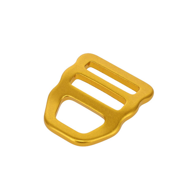 C5940 Gold Semi-Matte, Ladderlock Buckle, Aluminum