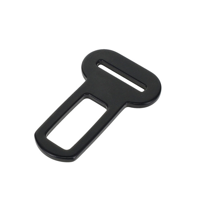 C5950 Black, Pet Safety Car Buckle, Aluminum