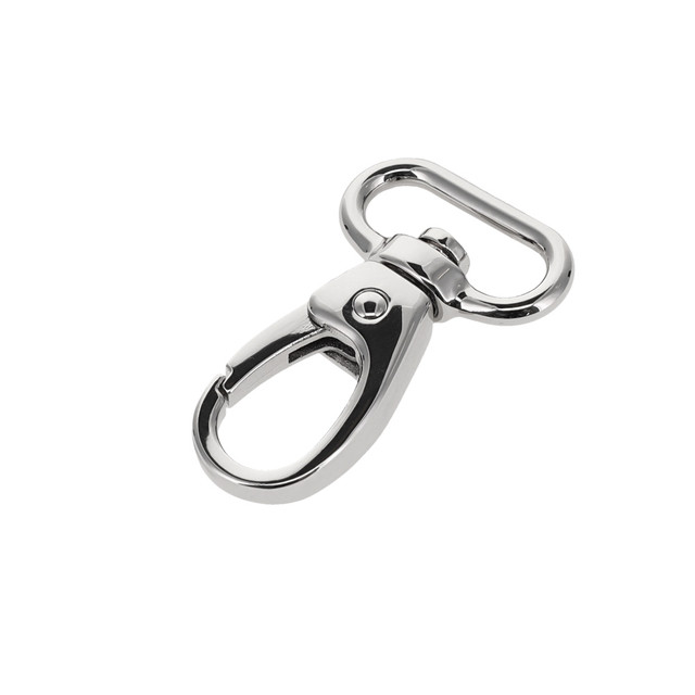 C6099 Nickel Plate 5/8", Swivel Lever Snap, Solid Zinc