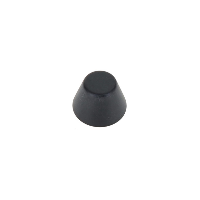 40311 14mm PV Black Matte, Foot, Solid Brass-LL ***Requires the back post B-1414, sold separately***