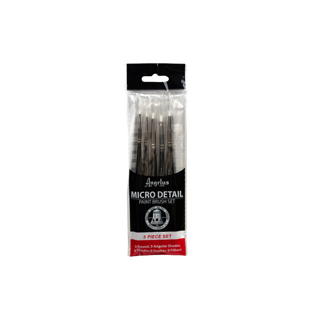 Angelus, Micro Detail Paint Brushes, Set of 5