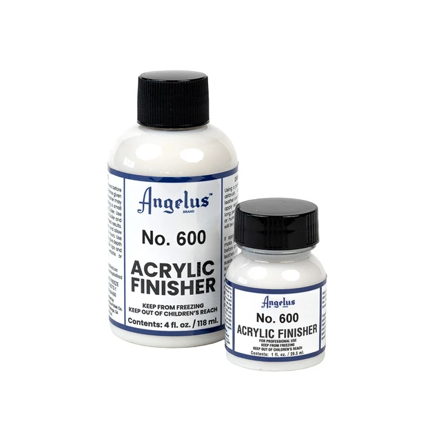 Angelus, Acrylic Finisher, No. 600, Regular, Multiple Sizes
