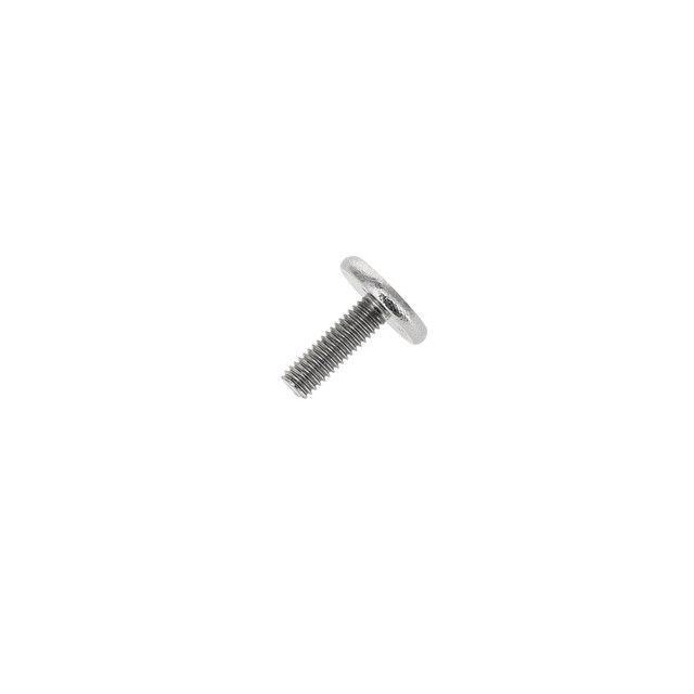 C6330 Nickel Plate, Back Post, Solid Brass-LL