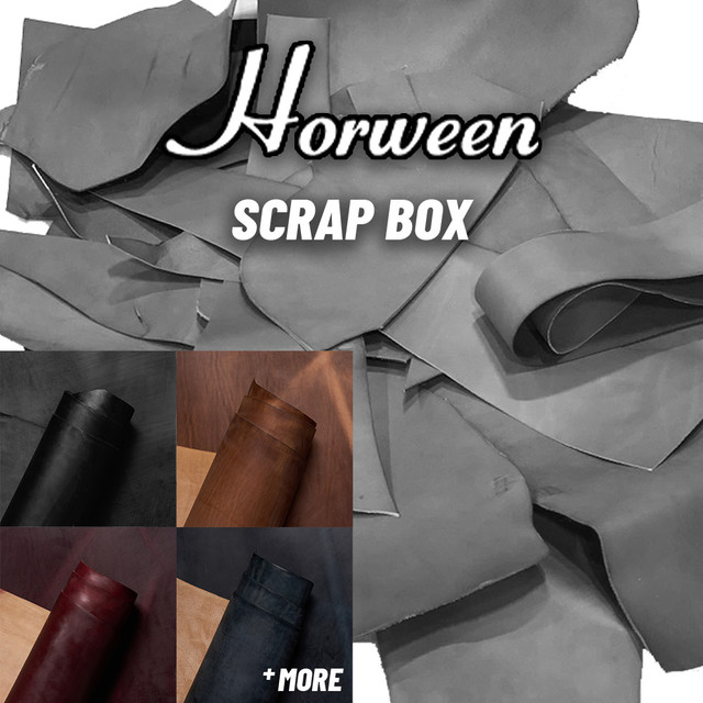 Horween Leather Scrap, 5lbs Box