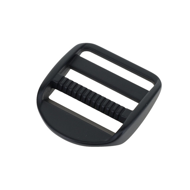 B8783 PVD Black Matte, Ladderlock Buckle, Solid Brass-LL