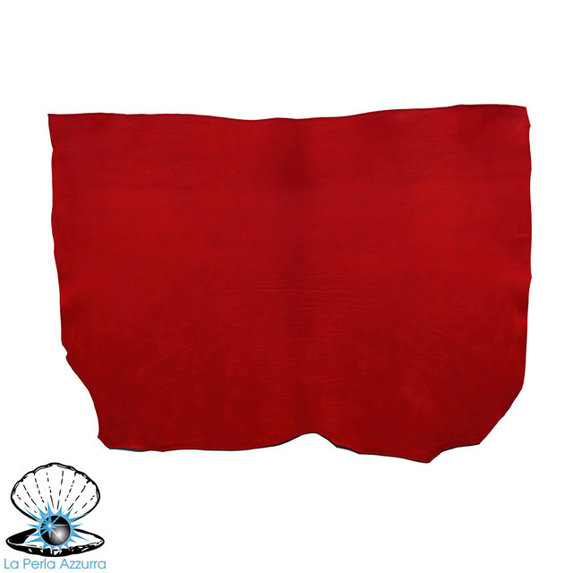 Conceria La Perla Azzurra, Carlos, Double Shoulder, Red