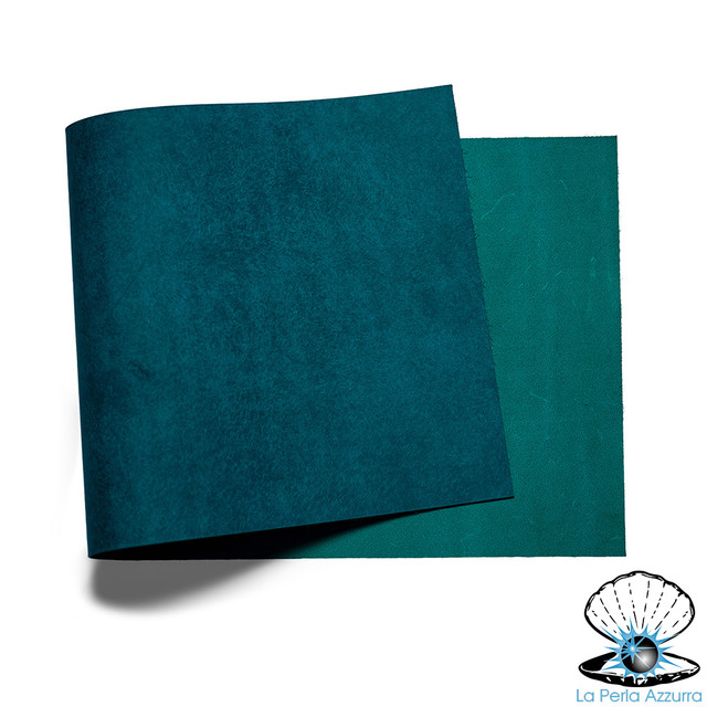 Conceria La Perla Azzurra, Carlos, Panel, Teal