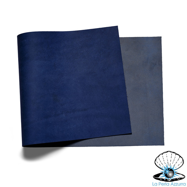 Conceria La Perla Azzurra, Carlos, Panel, Cobalt Blue