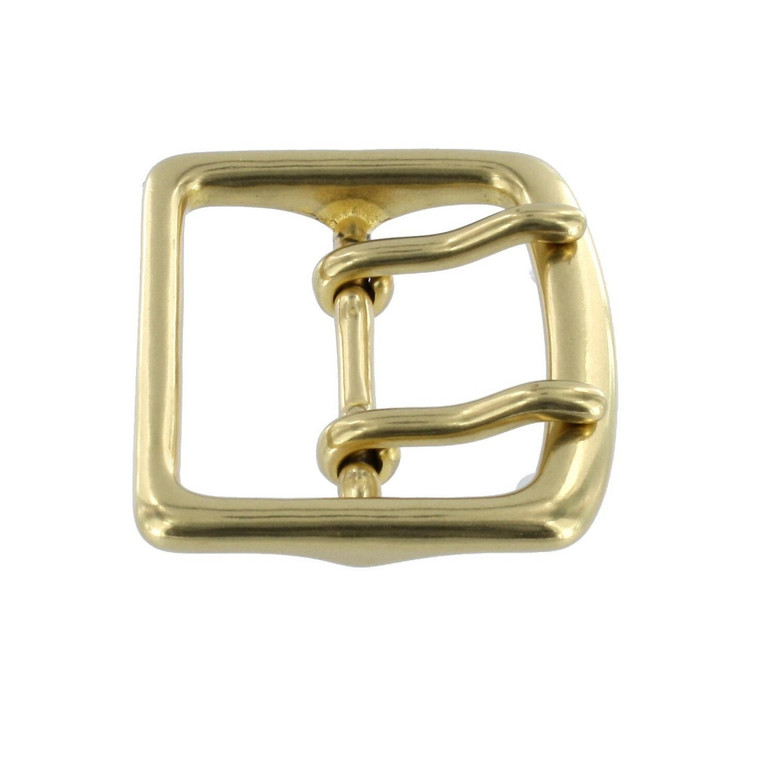 Center Bar Buckle,Double Tongue, Brass Buckle, Buckle Guy