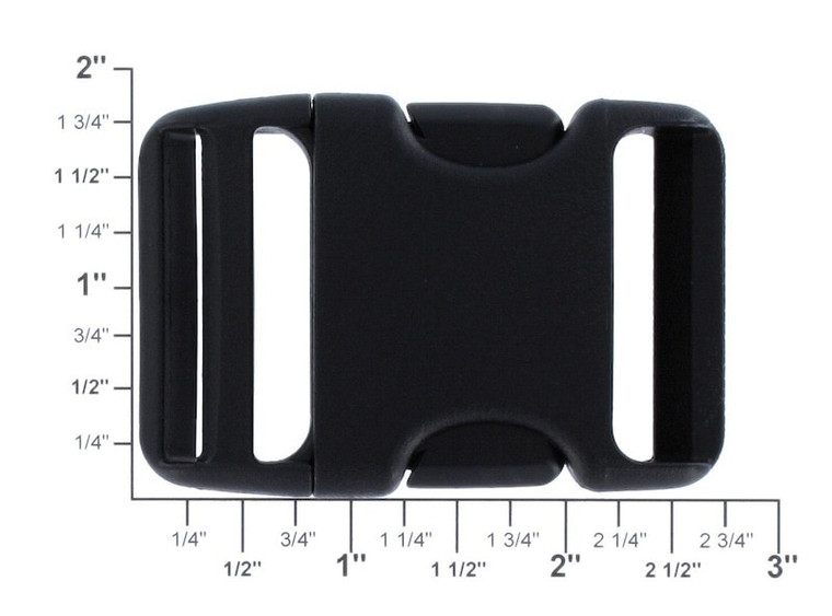 Dual Adjustable Side Squeeze Buckle - National Molding