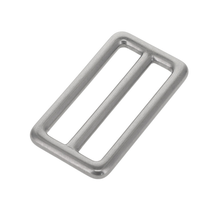 B7096 Double Loop 1 3/4", Nickel Matte