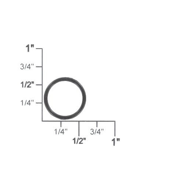 Gunmetal Solid Metal O Ring - 1