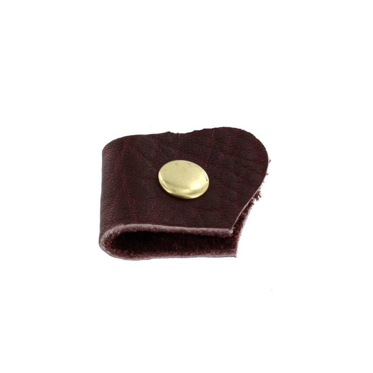 SN10B11 Snap Button, Cap 10mm, S-Spring Socket, Natural Brass