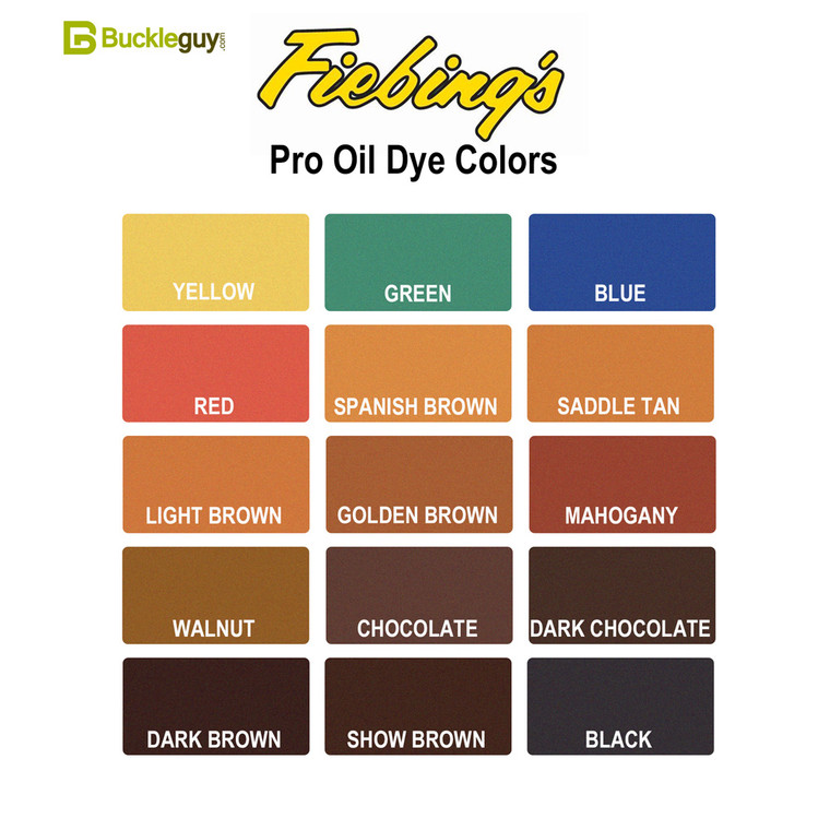 Fiebings - Pro Oil Dye - Black - Quart