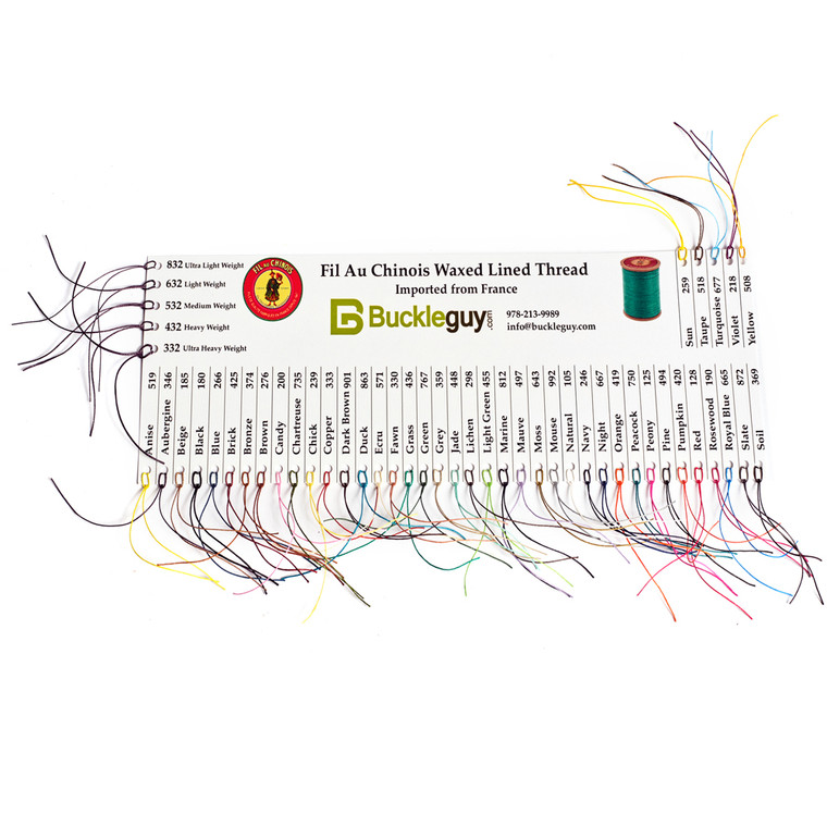 Fil Au Chinois thread card linen