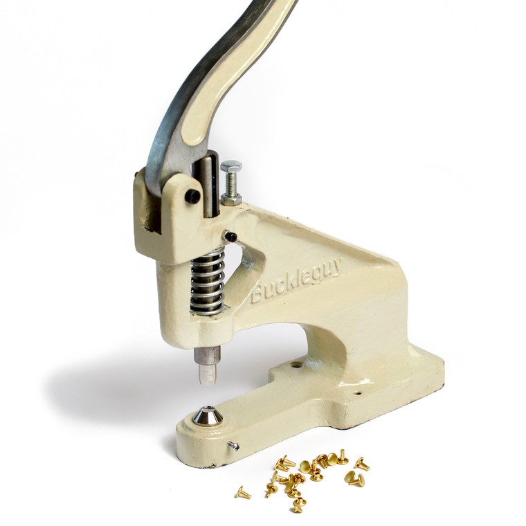 Hand Press for Setting Rivets, Grommets, and Snaps Dies Sold Separately  Green Machine Grommet Press 