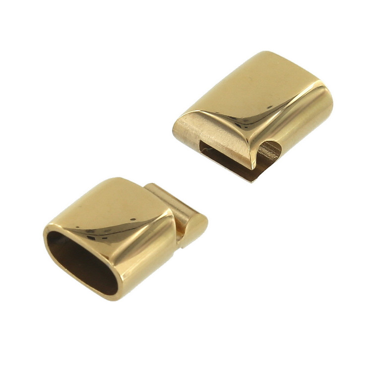 12 mm Magnetic Bracelet Clasp Antique Brass Finish 8259-09