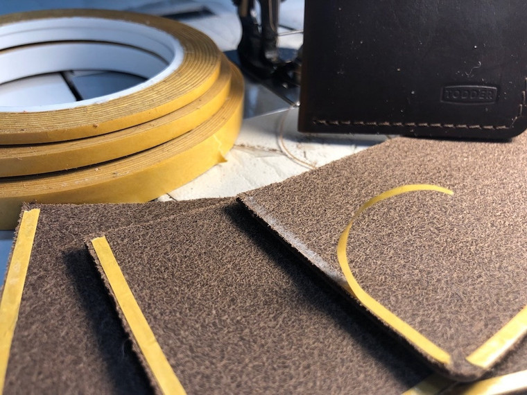 Ted's Tape - Using Double Sided Leather Tape 