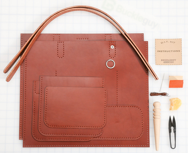 How To Make A Simple Leather Bag - Shelterness