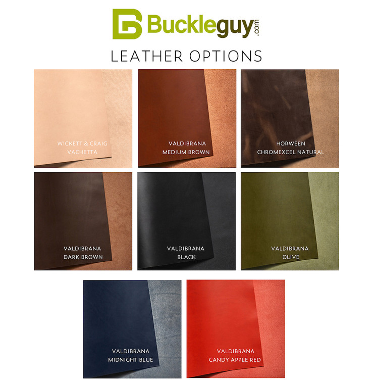 DIY 3-Pocket Foldover Wallet Leather Kit