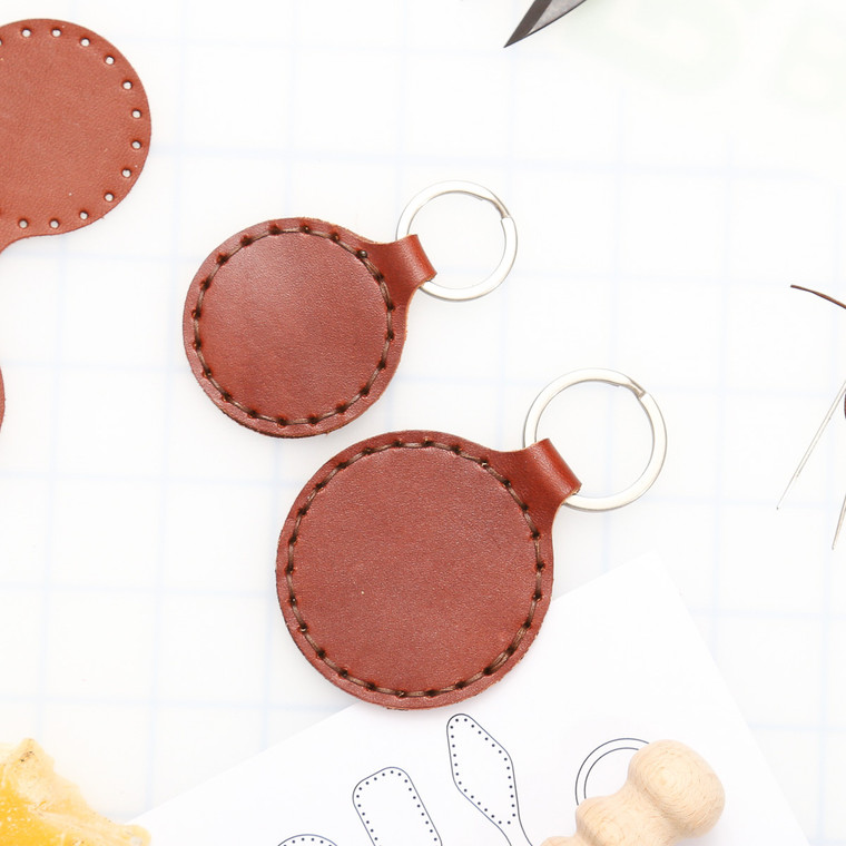 Key Fob Collection Leather Pattern, PDF Template 