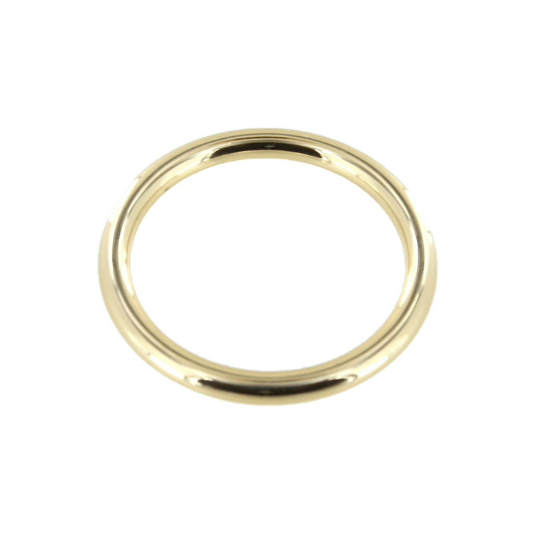 1.5" thin gold plate o-ring