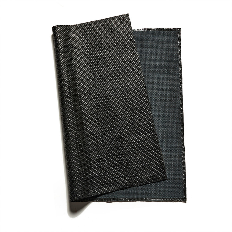 Bunee Hand Woven Leather Sheets, 39 x 31 Panels, Dark Brown