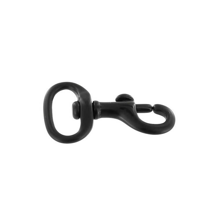 59 PVD Black Matte, Swivel Bolt Snap, Solid Brass-LL, Multiple