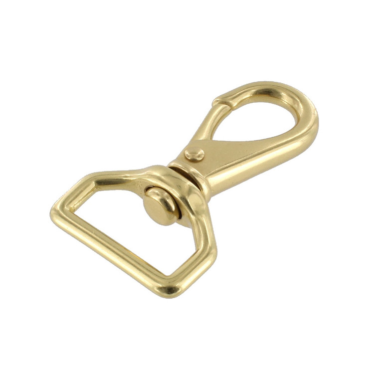 Brass Swivel Snap Hooks - Available in Multiple Sizes