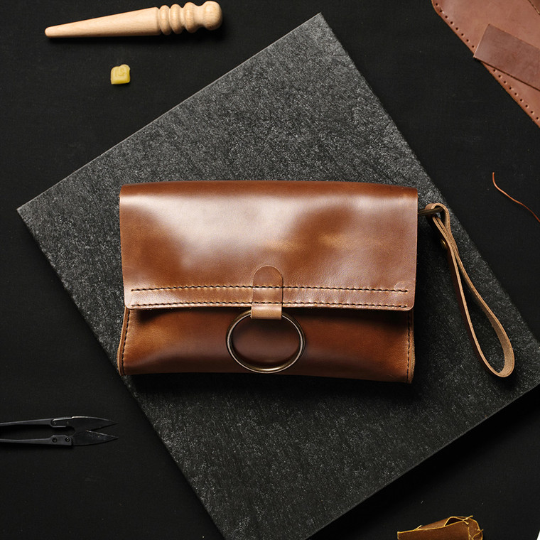 DIY Danesh, Hjordis, Clutch Leather Kit