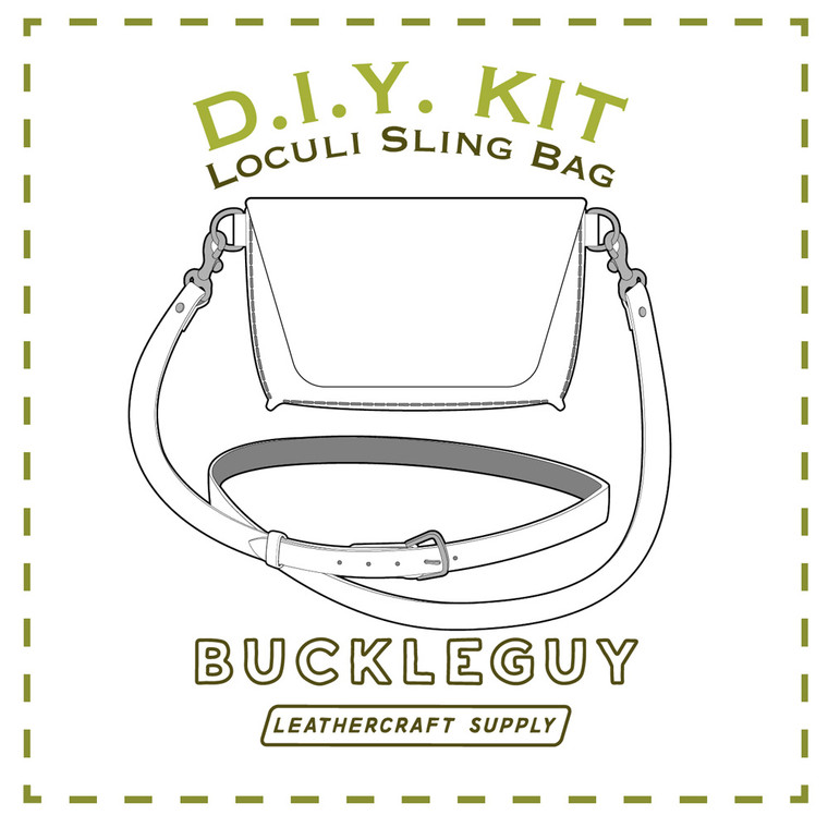 Danesh, Loculi, Sling Bag Leather Pattern