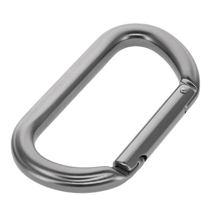 C5990 Gun Metal, Non Lock Carabiner, Aluminum