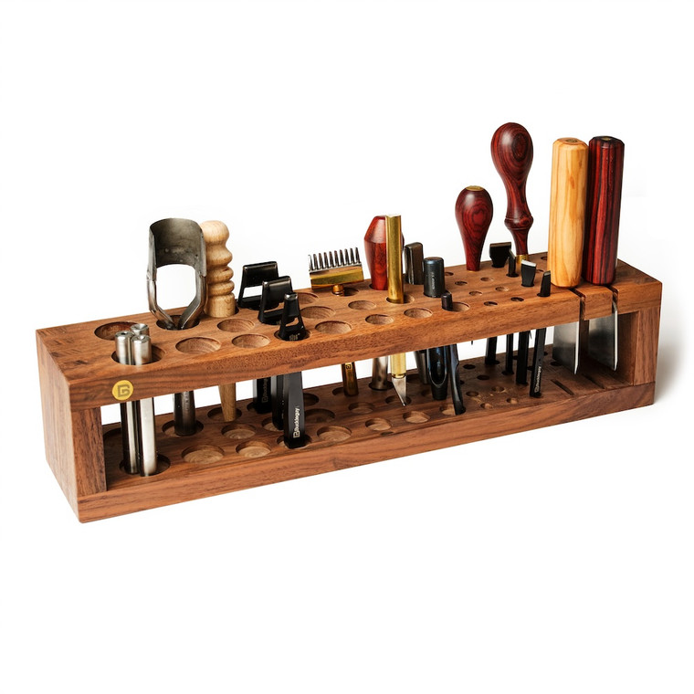 Leather Tool Rack Stand