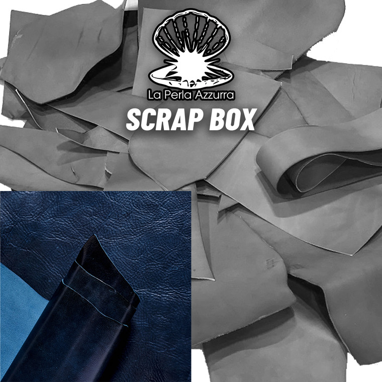 La Perla Veg Tan Leather Scrap Missouri Navy