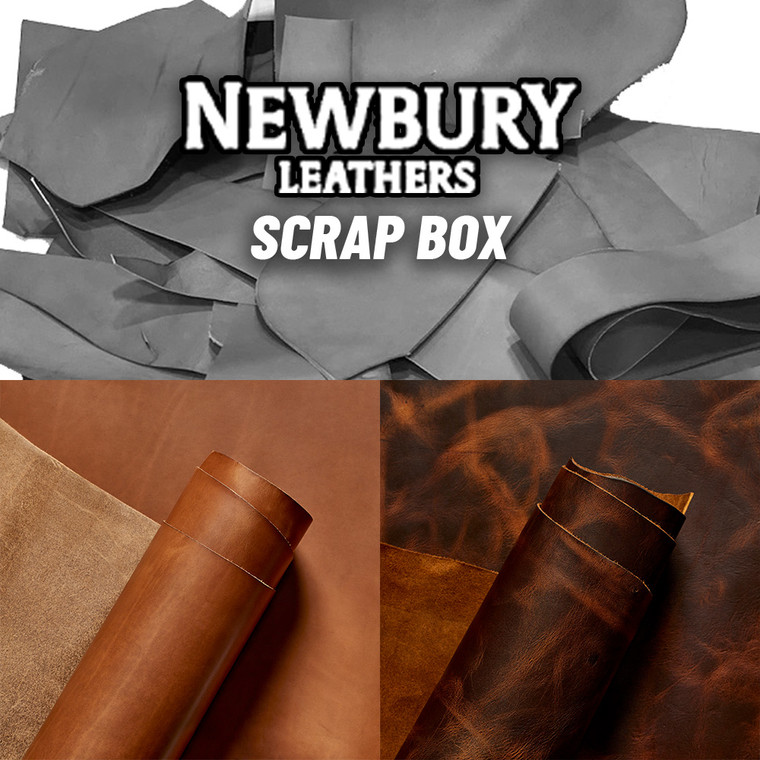 Newbury Leathers South Street/Tortoise Leather Scrap, Wheat/Bourbon Brown
