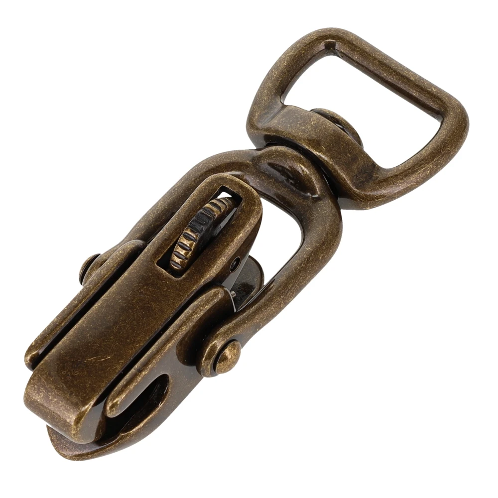 B9570 3/4" Antique Brass, Swivel Snap w/ Locking Jaw, Solid Brass-LL
