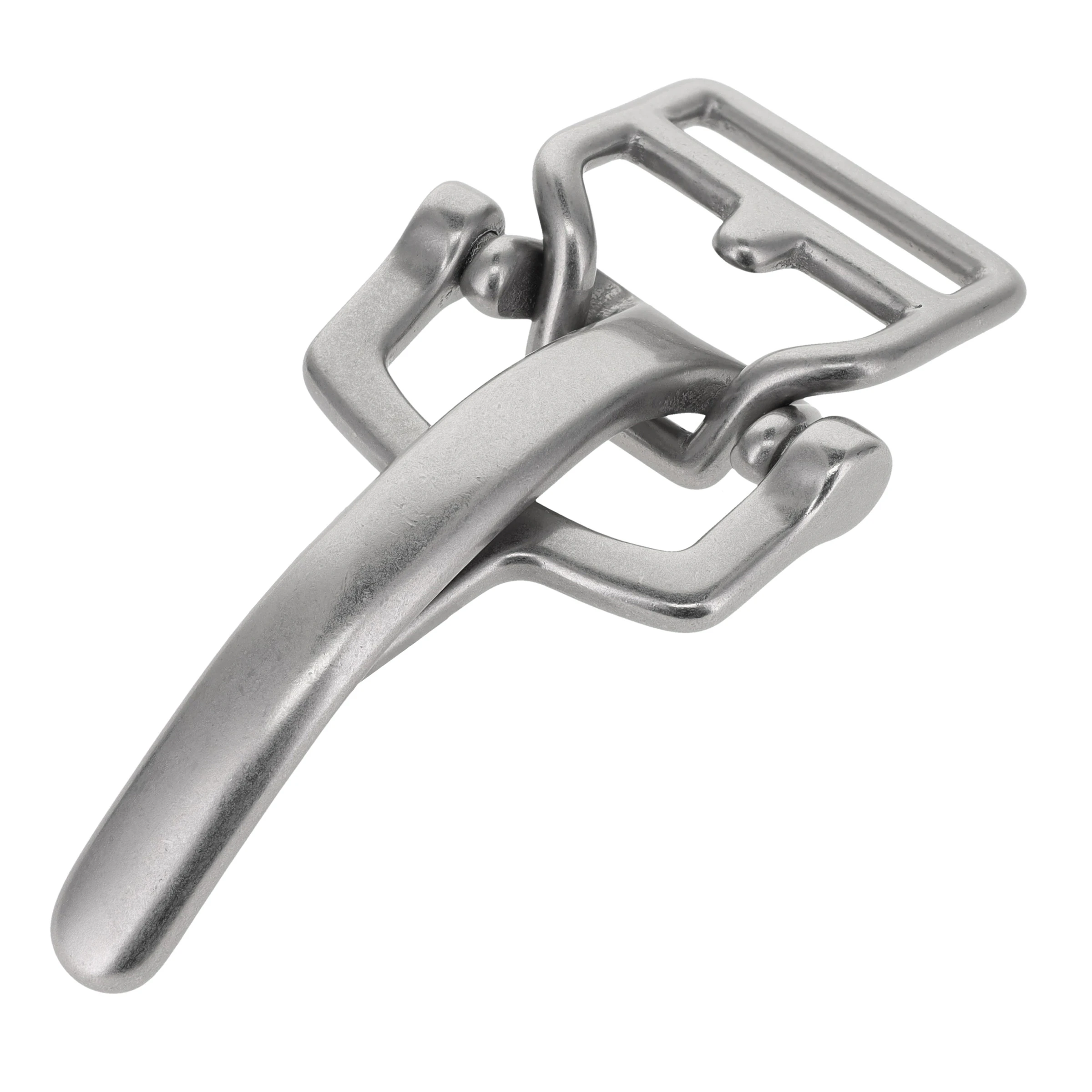 B9571 1 1/4" Nickel Matte, Collar Fastener, Solid Brass-LL