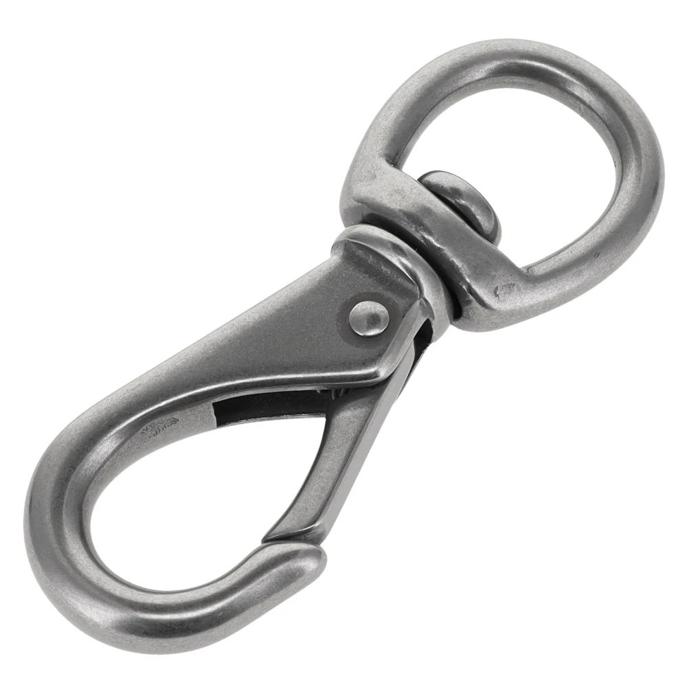 251 5/8" Nickel Matte, Swivel Lever Snap, Solid Brass-LL